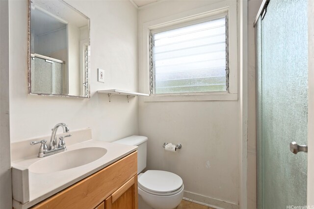 1186 Alewa Dr, Honolulu, HI 96817 - bathroom featuring a shower stall and vanity
