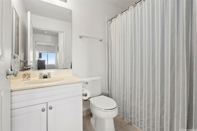 94-510 Lumiaina St Unit J202, Waipahu, HI 96797 - bathroom with vanity, tile patterned flooring, and curtained shower
