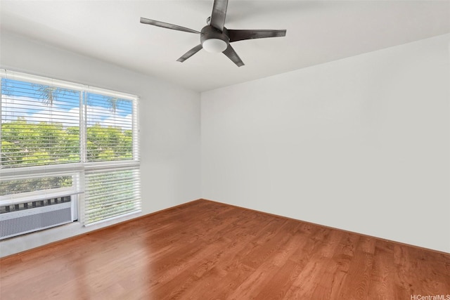 94-510 Lumiaina St Unit J202, Waipahu, HI 96797 - empty room with wood finished floors and ceiling fan