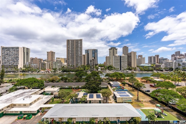 509 University Ave Unit 1001, Honolulu, HI 96826 - view of city skyline featuring a nearby body of water