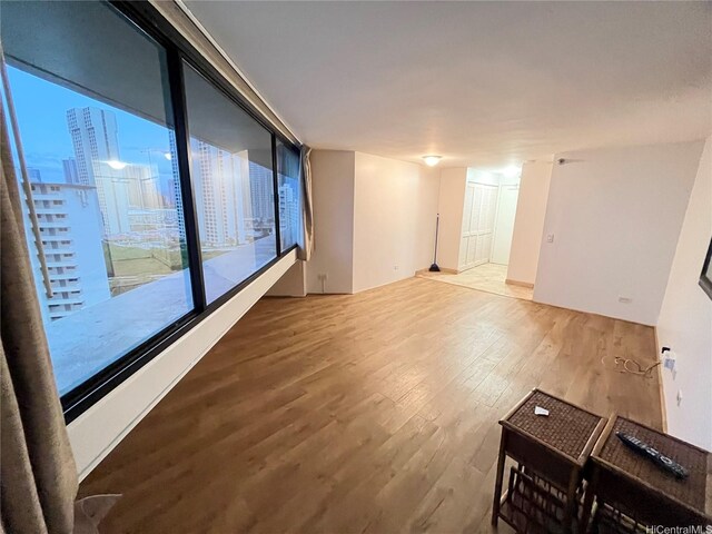 1700 Ala Moana Blvd Unit 1702, Honolulu, HI 96815 - unfurnished room with wood finished floors