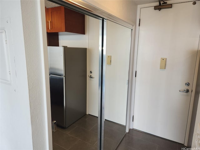 98-099 Uao Pl Unit Ph5, Aiea, HI 96701 - hall featuring dark tile patterned flooring