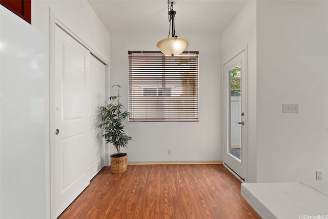 91-1001 Keaunui Dr Unit 97, Ewa Beach, HI 96706 - entrance foyer featuring wood finished floors and baseboards
