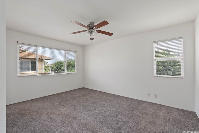 91-1001 Keaunui Dr Unit 97, Ewa Beach, HI 96706 - carpeted spare room featuring a ceiling fan
