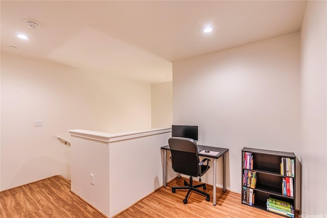 94-1188 Kalahikiola Dr Unit 1005, Waipahu, HI 96797 - office space featuring wood finished floors and recessed lighting