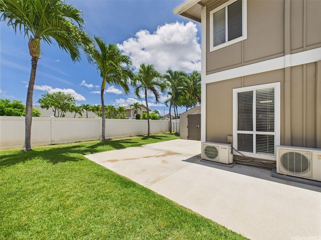 91-2037 Pahuhu Pl, Ewa Beach, HI 96706 - view of yard featuring a patio area and a shed