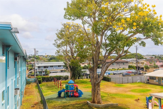 94-049 Waipahu St Unit 308, Waipahu, HI 96797 - view of yard featuring a residential view and a playground