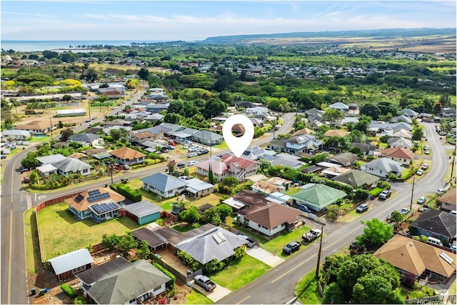 67-186 Kanoena St, Waialua, HI 96791 - aerial perspective of suburban area