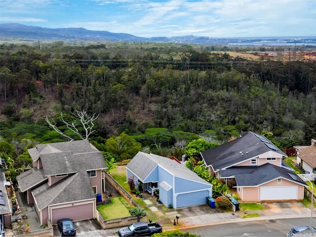 94-517 Poloahilani St, Mililani, HI 96789 - drone / aerial view of a forest and mountains