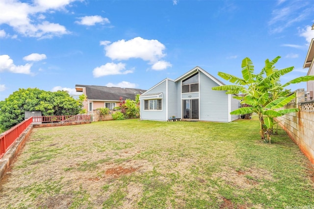 94-517 Poloahilani St, Mililani, HI 96789 - rear view of house featuring a fenced backyard