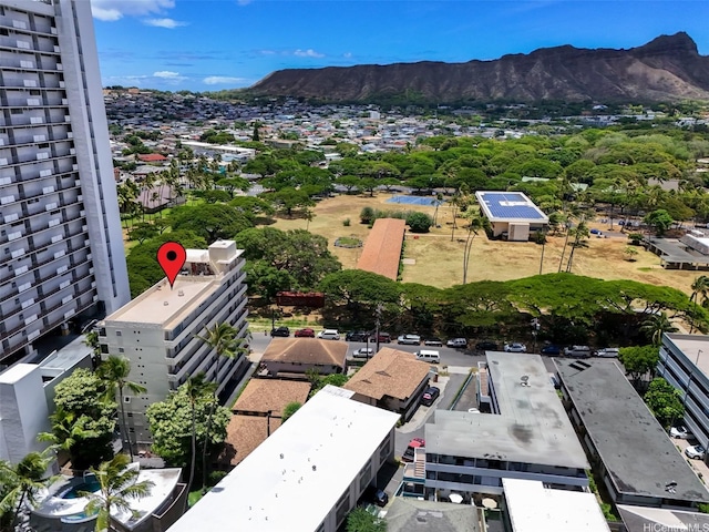 320 Ainakea Way Unit 812, Honolulu, HI 96815 - bird's eye view of a mountain backdrop