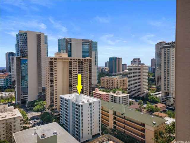 430 Kaiolu St Unit 505, Honolulu, HI 96815 - skyline view