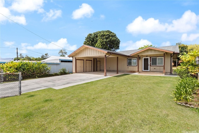 95-246 Wailawa St, Mililani, HI 96789 - back of house with a carport and driveway
