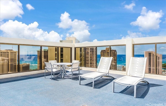 400 Hobron Ln Unit 603, Honolulu, HI 96815 - view of patio