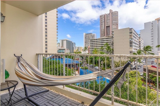 400 Hobron Ln Unit 603, Honolulu, HI 96815 - balcony with a view of city
