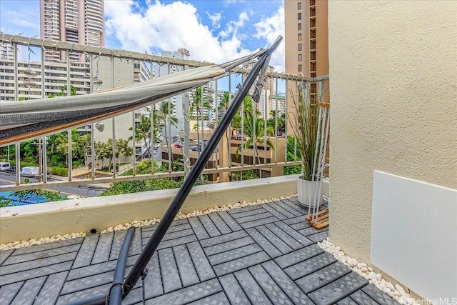 400 Hobron Ln Unit 603, Honolulu, HI 96815 - balcony with a city view