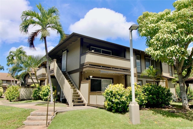 91-1180 Puamaeole St Unit 10T, Ewa Beach, HI 96706 - view of property featuring stairway