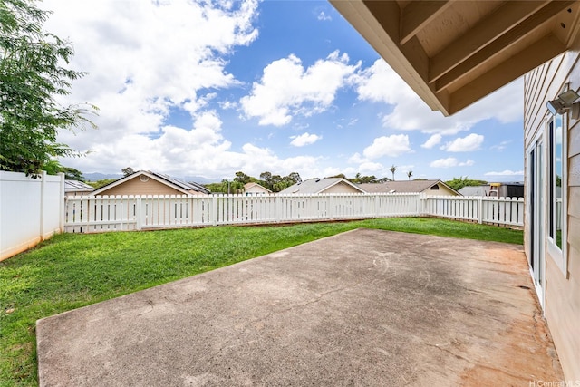 94-615 Lumiaina St, Waipahu, HI 96797 - fenced backyard featuring a patio area