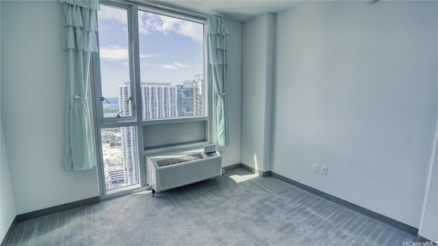 988 Halekauwila St Unit 4108, Honolulu, HI 96816 - carpeted empty room with plenty of natural light and a city view