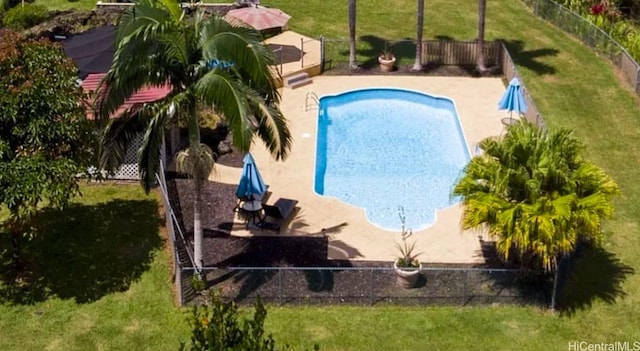 16-1873 34th Ave, Keaau, HI 96749 - view of pool with a patio area
