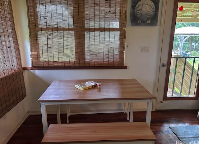 16-1873 34th Ave, Keaau, HI 96749 - dining area featuring baseboards and wood finished floors