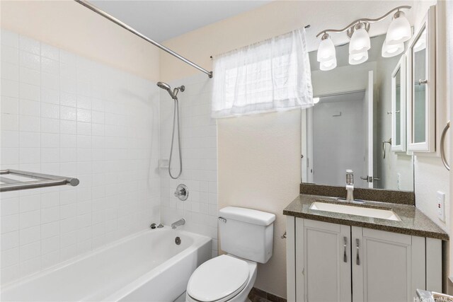 1418 Makiki St Unit A, Honolulu, HI 96814 - full bathroom featuring vanity and shower / washtub combination