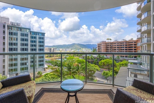 1837 Kalakaua Ave Unit 808, Honolulu, HI 96815 - balcony with a city view and a mountain view