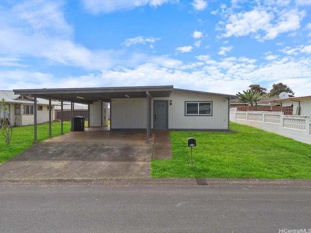 2078 Akaikai Loop, Pearl City, HI 96782 - view of front of home with a carport and concrete driveway