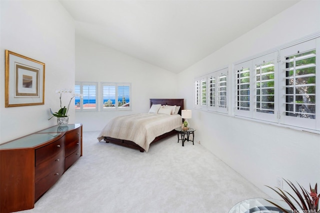 4959 Maunalani Cir Unit 3, Honolulu, HI 96816 - bedroom featuring carpet flooring and lofted ceiling