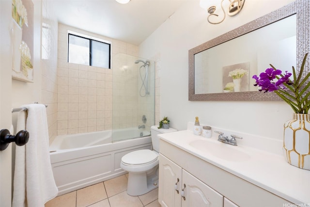 4959 Maunalani Cir Unit 3, Honolulu, HI 96816 - full bath featuring vanity, tile patterned flooring, and washtub / shower combination