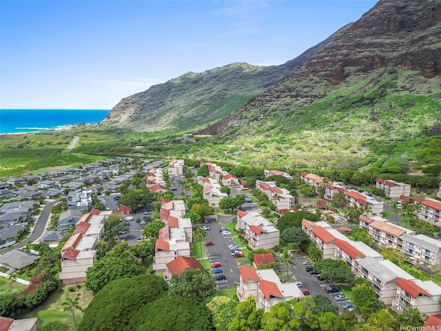84-755 Ala Mahiku St Unit 74B, Waianae, HI 96792 - drone / aerial view of a water and mountain view