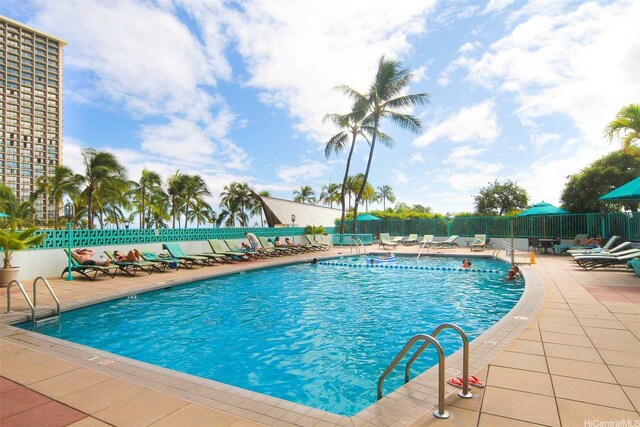 1777 Ala Moana Blvd Unit 2436, Honolulu, HI 96815 - community pool featuring a patio area