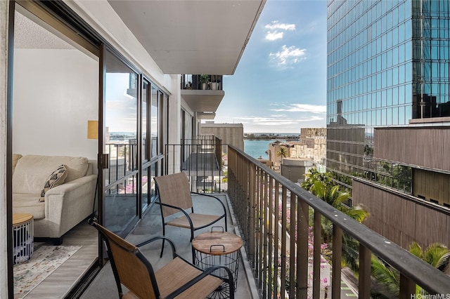 225 Queen St Unit 9E, Honolulu, HI 96813 - balcony with a water view