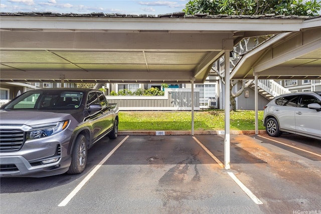 94-1359 Kulewa Loop Unit 16S, Waipahu, HI 96797 - covered parking lot with stairway