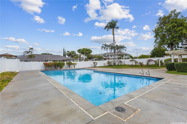 94-1359 Kulewa Loop Unit 16S, Waipahu, HI 96797 - view of swimming pool featuring a patio area and a pergola