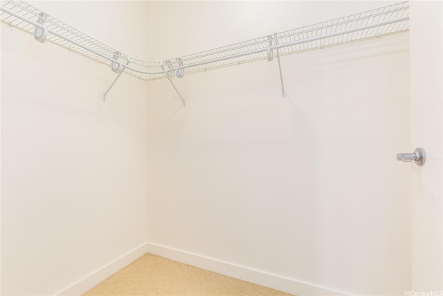 600 Queen St Unit 2103, Honolulu, HI 96813 - spacious closet featuring light carpet