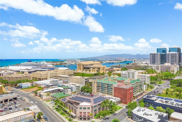 600 Queen St Unit 2103, Honolulu, HI 96813 - view of urban area with a water and mountain view