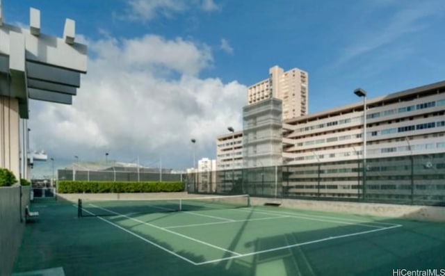 2333 Kapiolani Blvd Unit 2707, Honolulu, HI 96826 - view of tennis court featuring community basketball court