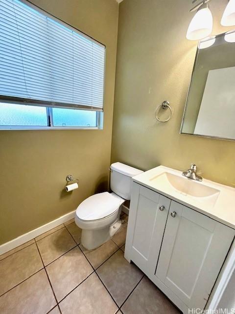 91-280 Makalea St Unit 23, Ewa Beach, HI 96706 - half bath featuring vanity and tile patterned floors