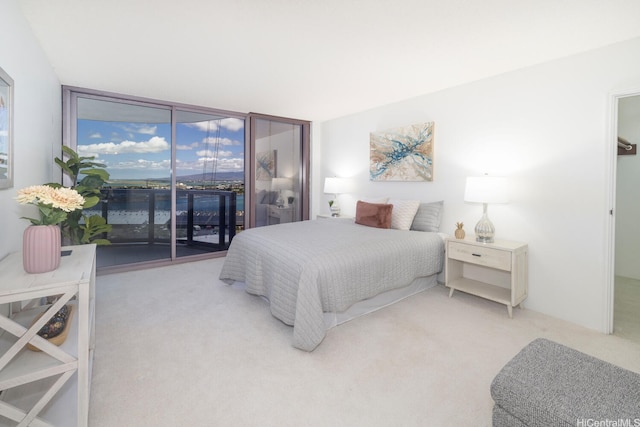 425 S St Unit 2401, Honolulu, HI 96813 - carpeted bedroom with access to outside