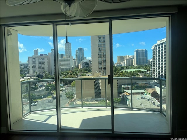 1837 Kalakaua Ave Unit 1103, Honolulu, HI 96815 - doorway with a skyline view and plenty of natural light