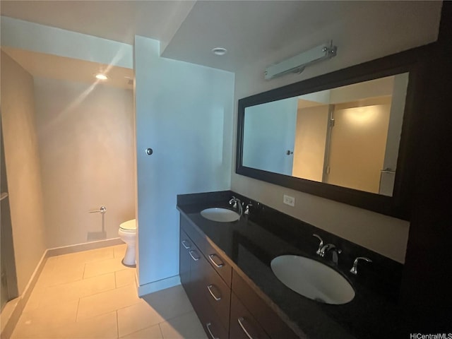 1837 Kalakaua Ave Unit 1103, Honolulu, HI 96815 - bathroom featuring double vanity and tile patterned floors