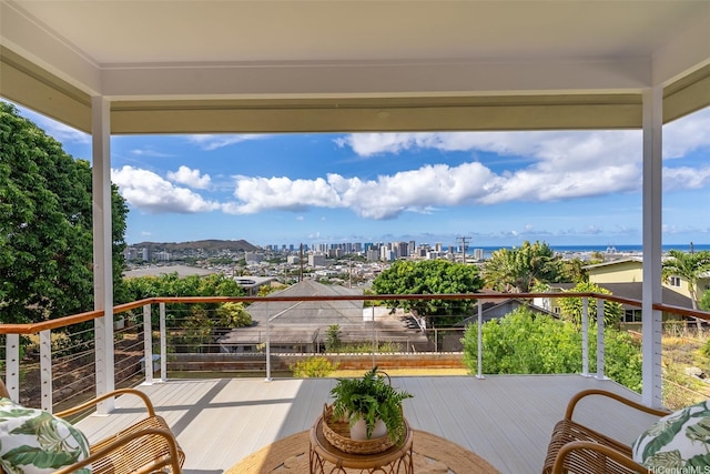 2117 Aulii St, Honolulu, HI 96817 - balcony featuring a view of city