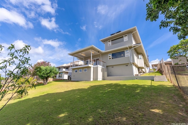 2117 Aulii St, Honolulu, HI 96817 - rear view of house with stucco siding