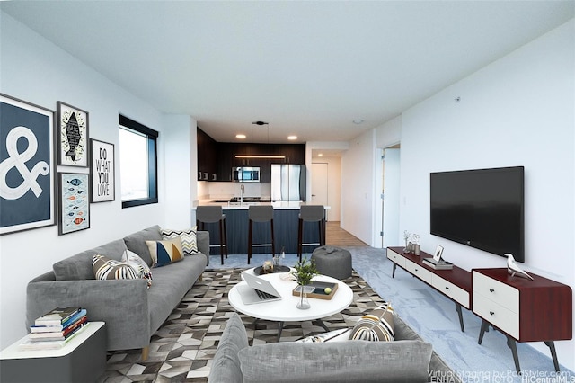615 Keawe St Unit 3207, Honolulu, HI 96813 - view of living room
