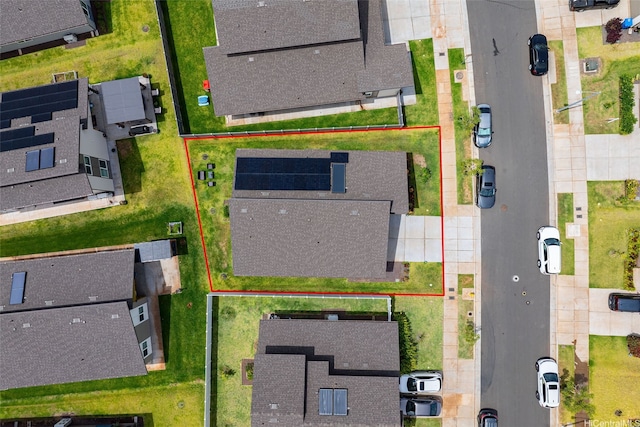 91-1775 Kohanahana Loop, Ewa Beach, HI 96706 - aerial view of property and surrounding area with property boundaries highlighted