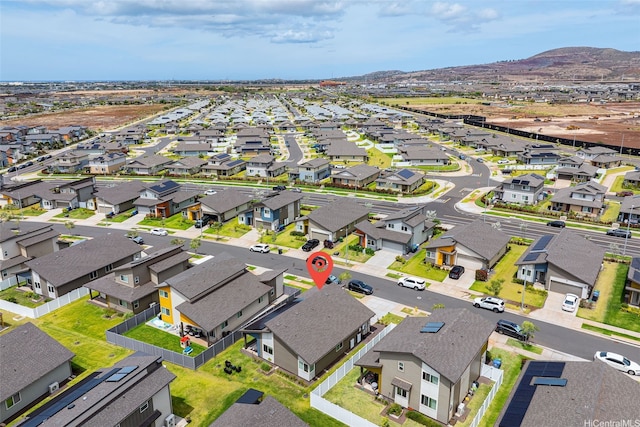 91-1775 Kohanahana Loop, Ewa Beach, HI 96706 - aerial perspective of suburban area with a mountainous background