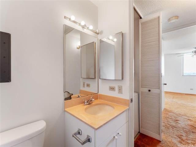 1160 Ala Napunani St Unit 1407, Honolulu, HI 96818 - bathroom featuring vanity, electric panel, and a closet