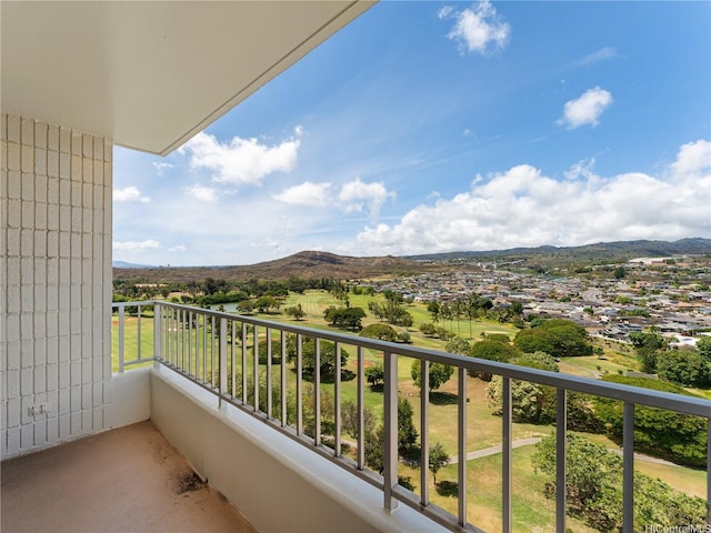 1160 Ala Napunani St Unit 1407, Honolulu, HI 96818 - balcony with a mountain view
