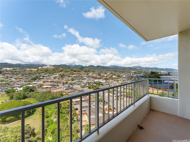1160 Ala Napunani St Unit 1407, Honolulu, HI 96818 - balcony featuring a mountain view and a residential view